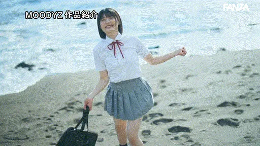 新人アオハル美少女 日本中の男子が彼女に恋する。 虹村ゆみGIF動画58